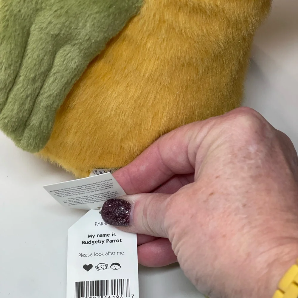 Jellycat Budgeby Parrot